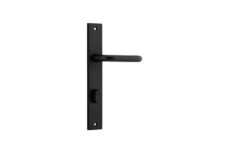 Oslo Lever Rectangular Matt Black