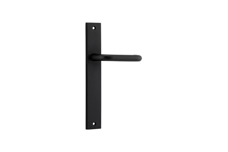 Oslo Lever Rectangular Matt Black