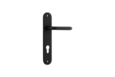 Oslo Lever Oval Matt Black