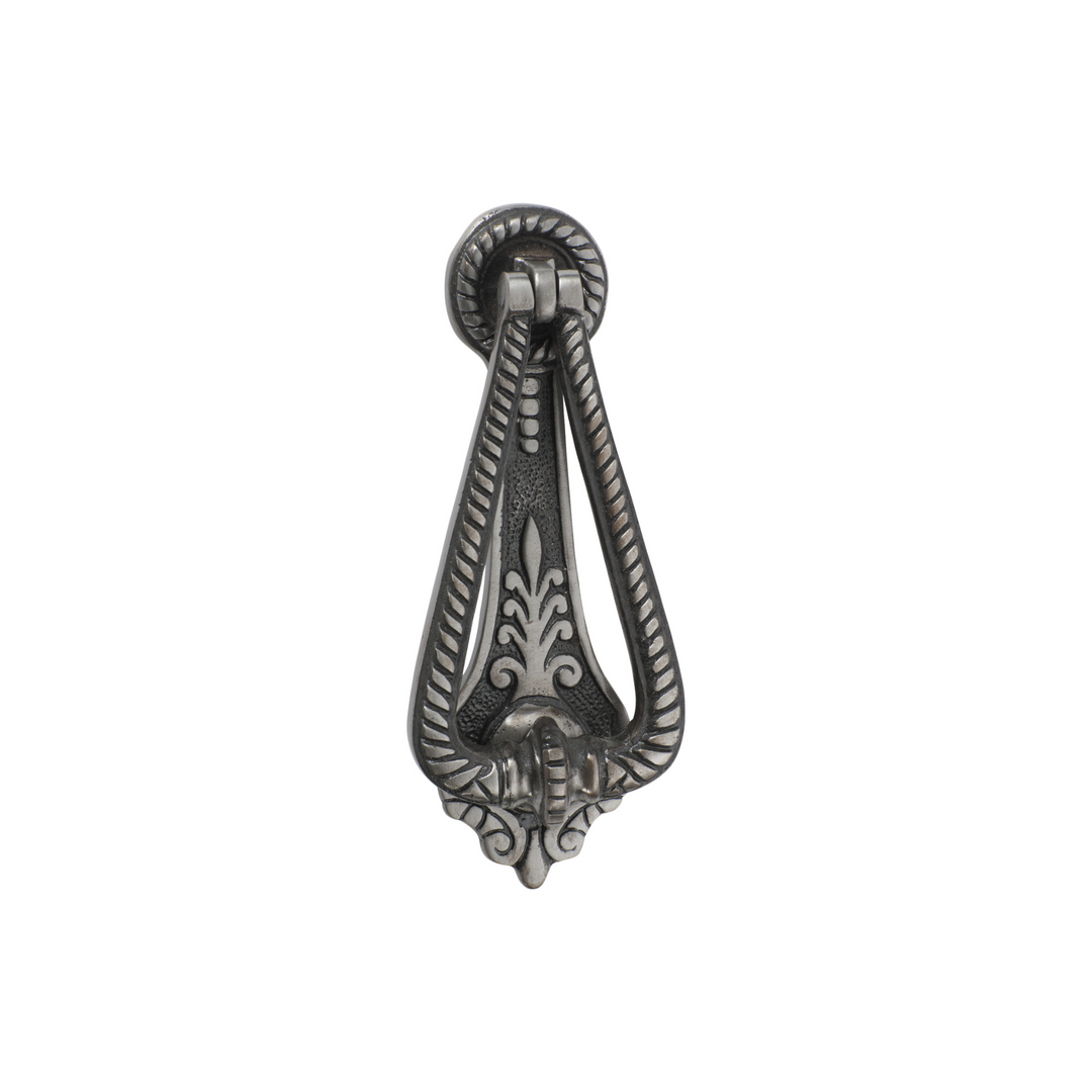 Edwardian Door Knocker Polished Metal