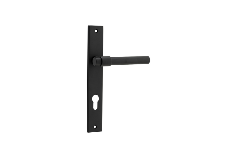 Helsinki Lever Rectangular Matt Black