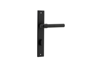 Helsinki Lever Rectangular Matt Black