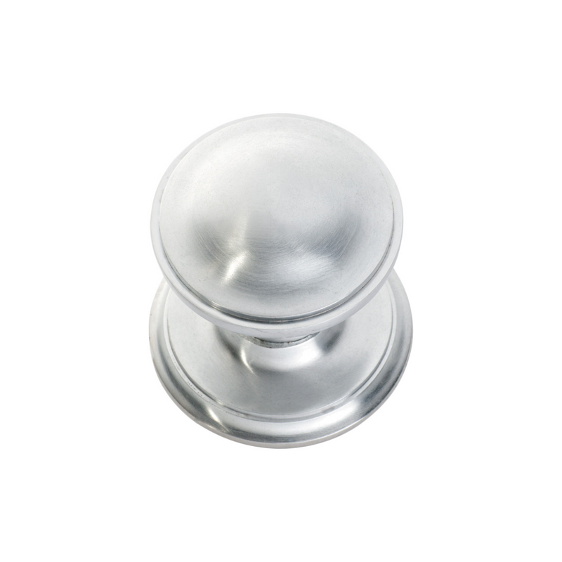 Classic Centre Door Knob Satin Chrome