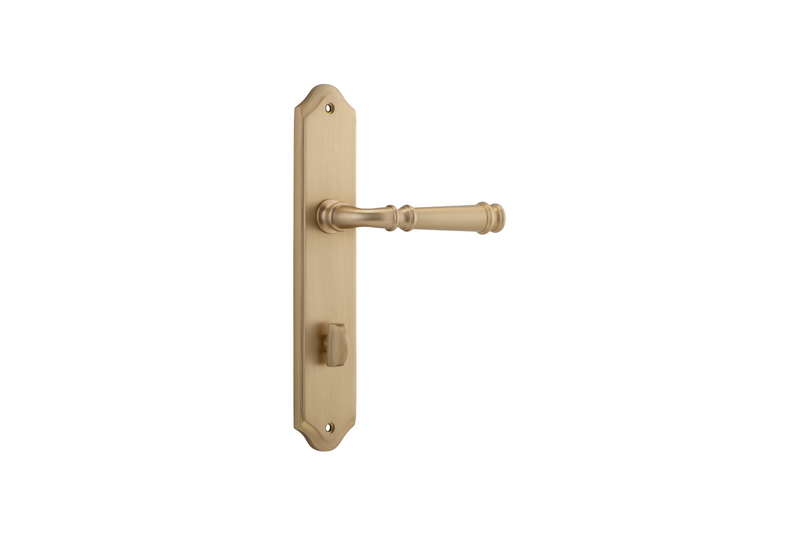 Verona Lever Shouldered Brushed Brass