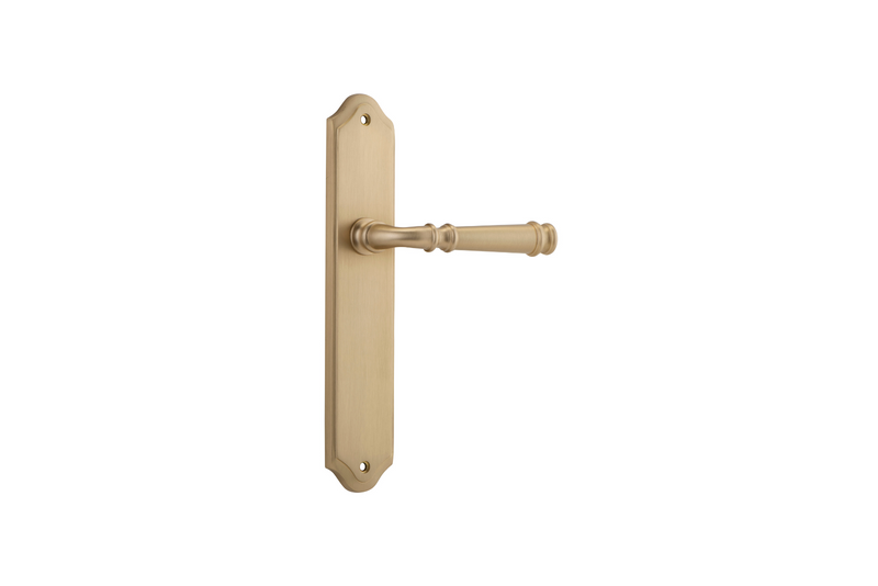 Verona Lever Shouldered Brushed Brass