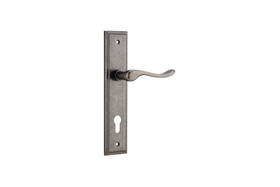 Stirling Lever Stepped Distressed Nickel