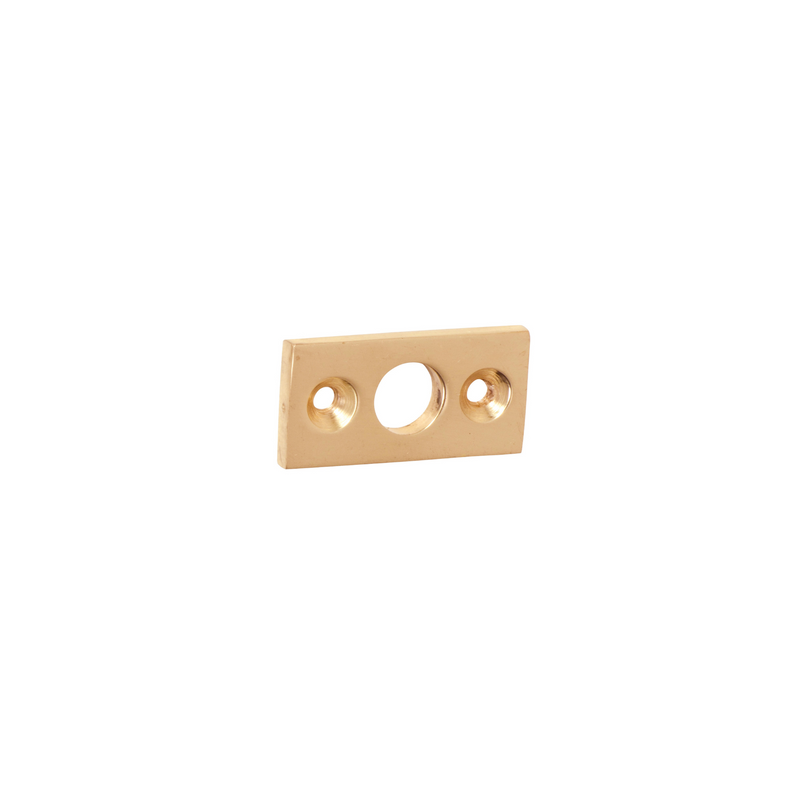 Plate Keeper - 9mm Bolt Polished Brass