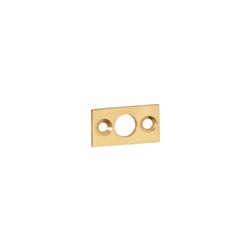 Plate Keeper - 7.5mm Bolt Polished Brass