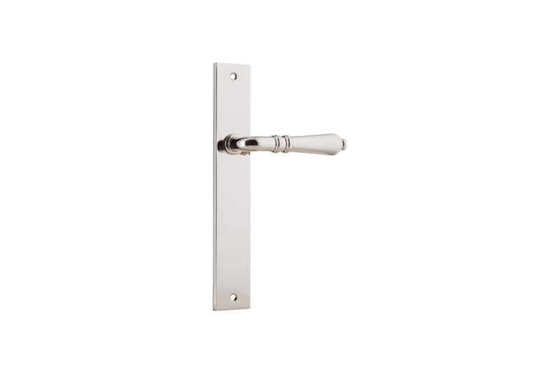 Sarlat Lever Rectangular Polished Nickel