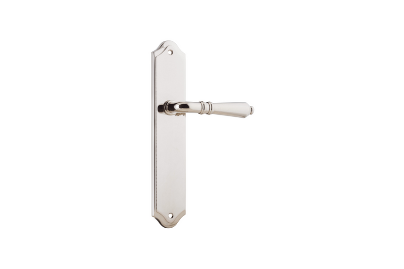 Sarlat Lever Shouldered Polished Nickel