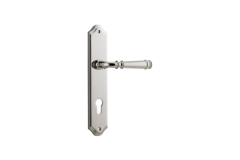 Verona Lever Shouldered Polished Nickel