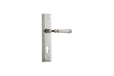 Verona Lever Stepped Polished Nickel