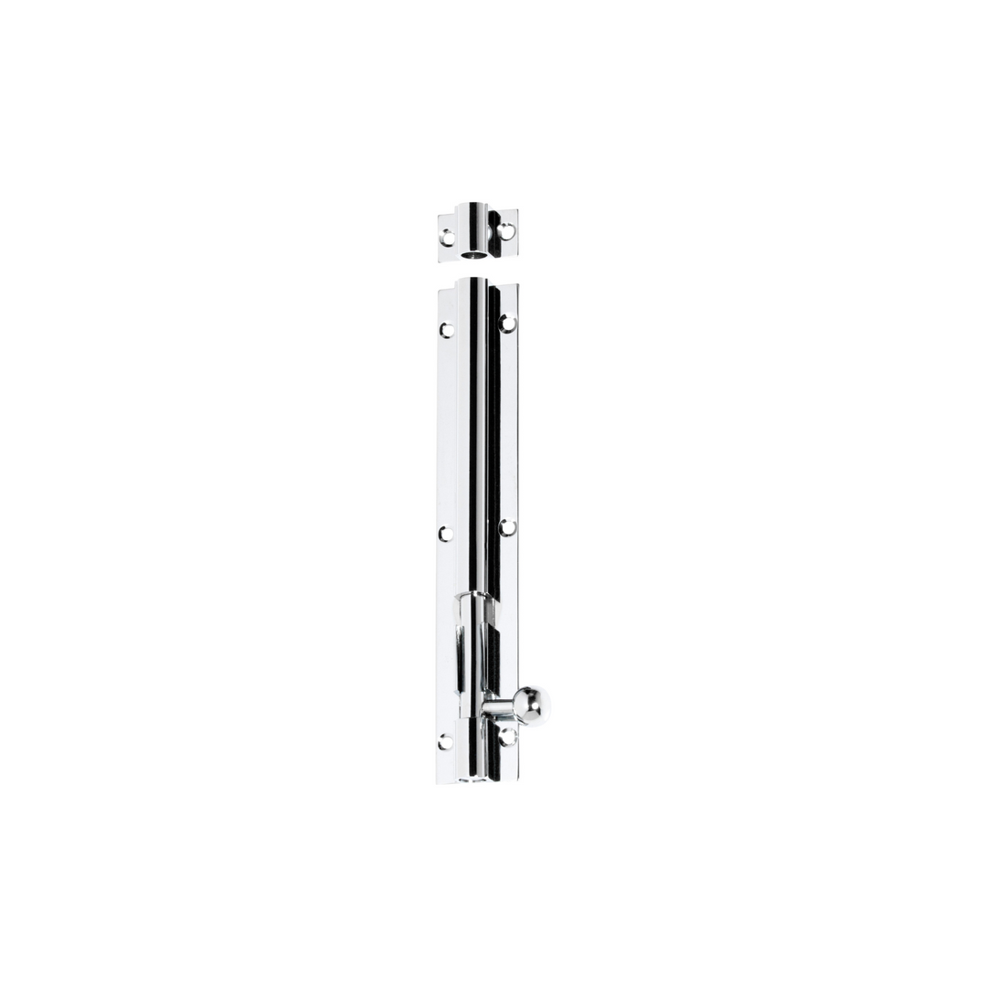 Barrel Bolt Polished Chrome 150mm