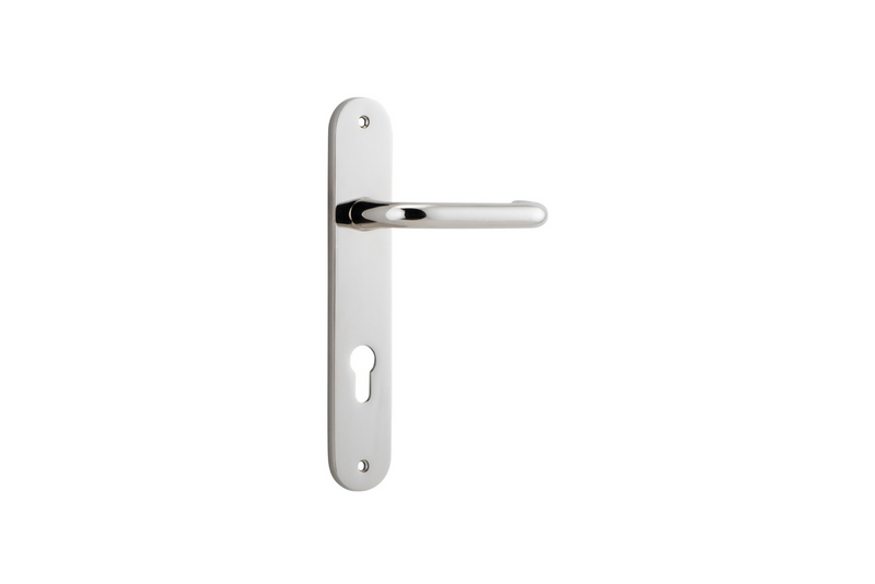 Oslo Lever Oval Polished Nickel