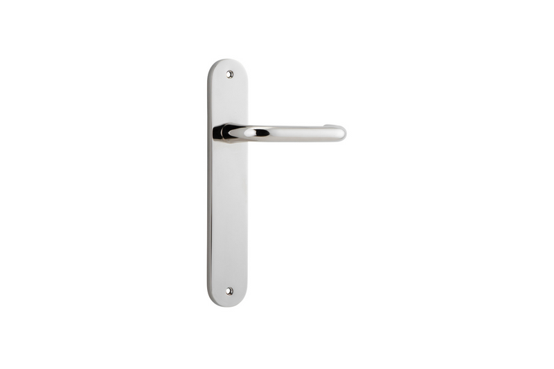 Oslo Lever Oval Polished Nickel