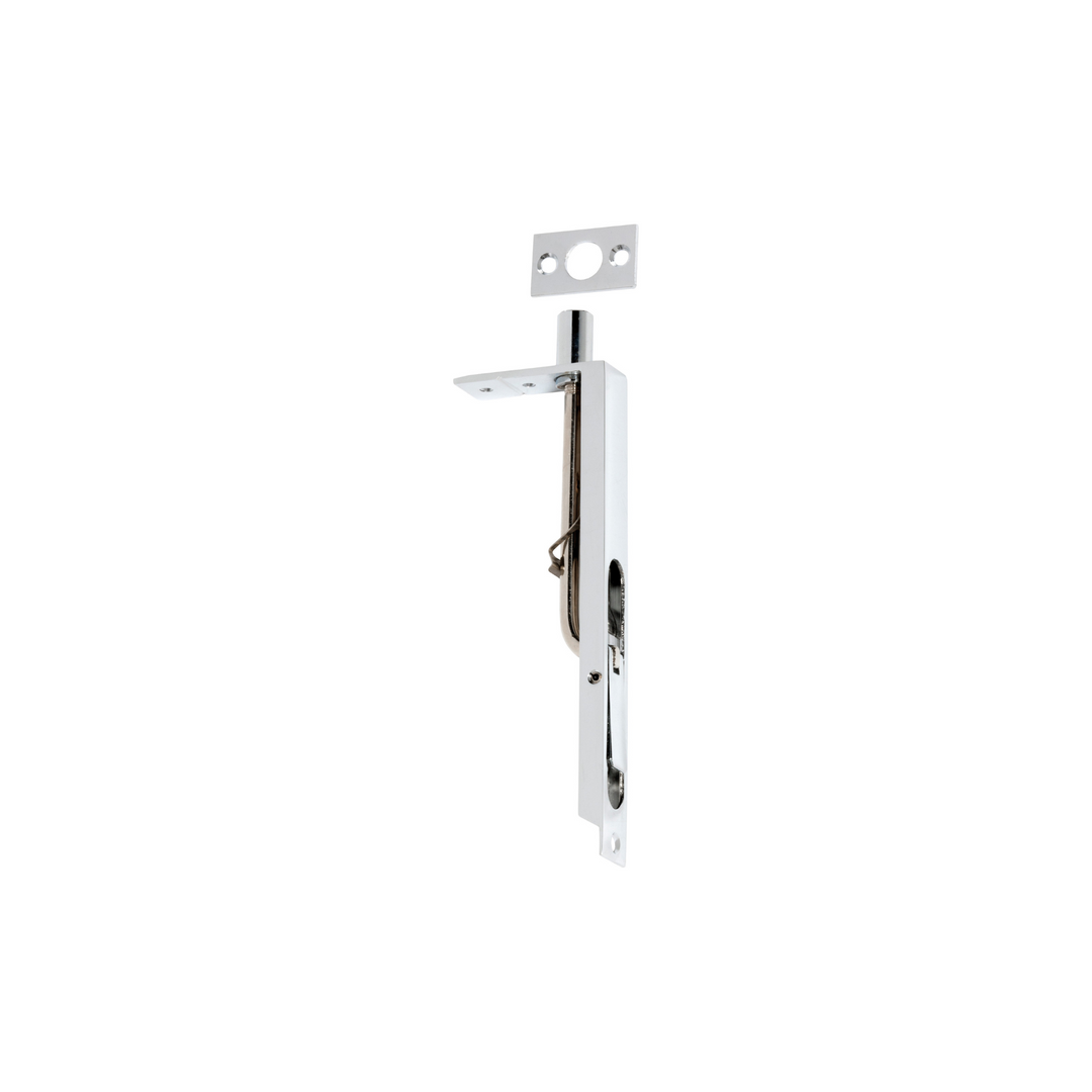 Flush Bolt Polished Chrome 150mm