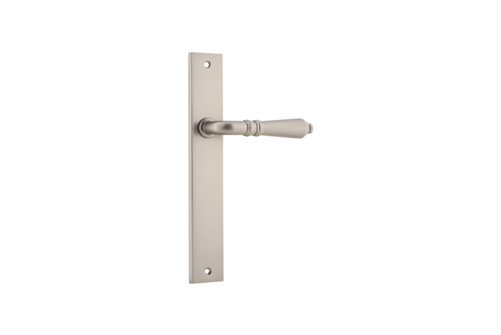 Sarlat Lever Rectangular Satin Nickel