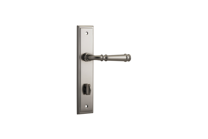 Verona Lever Stepped Satin Nickel