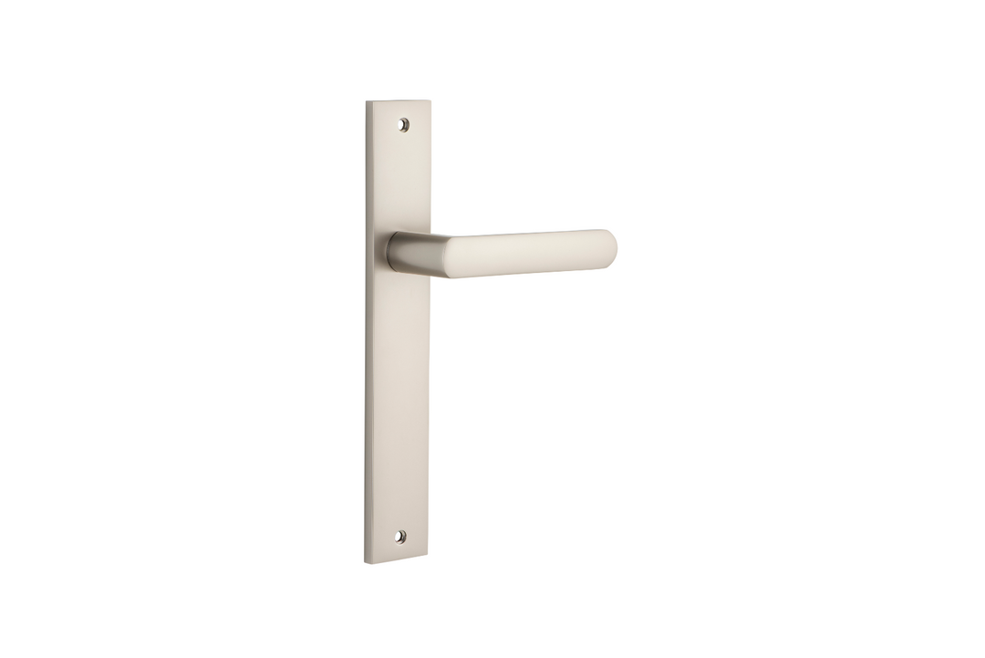 Osaka Lever Rectangular Satin Nickel