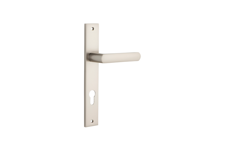 Osaka Lever Rectangular Satin Nickel