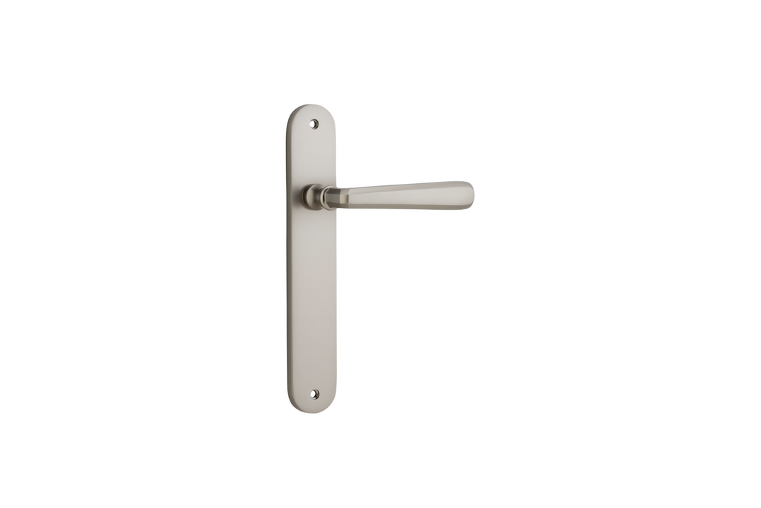 Copenhagen Lever Oval Satin Nickel