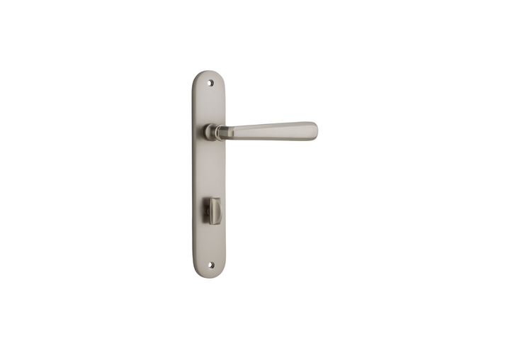 Copenhagen Lever Oval Satin Nickel