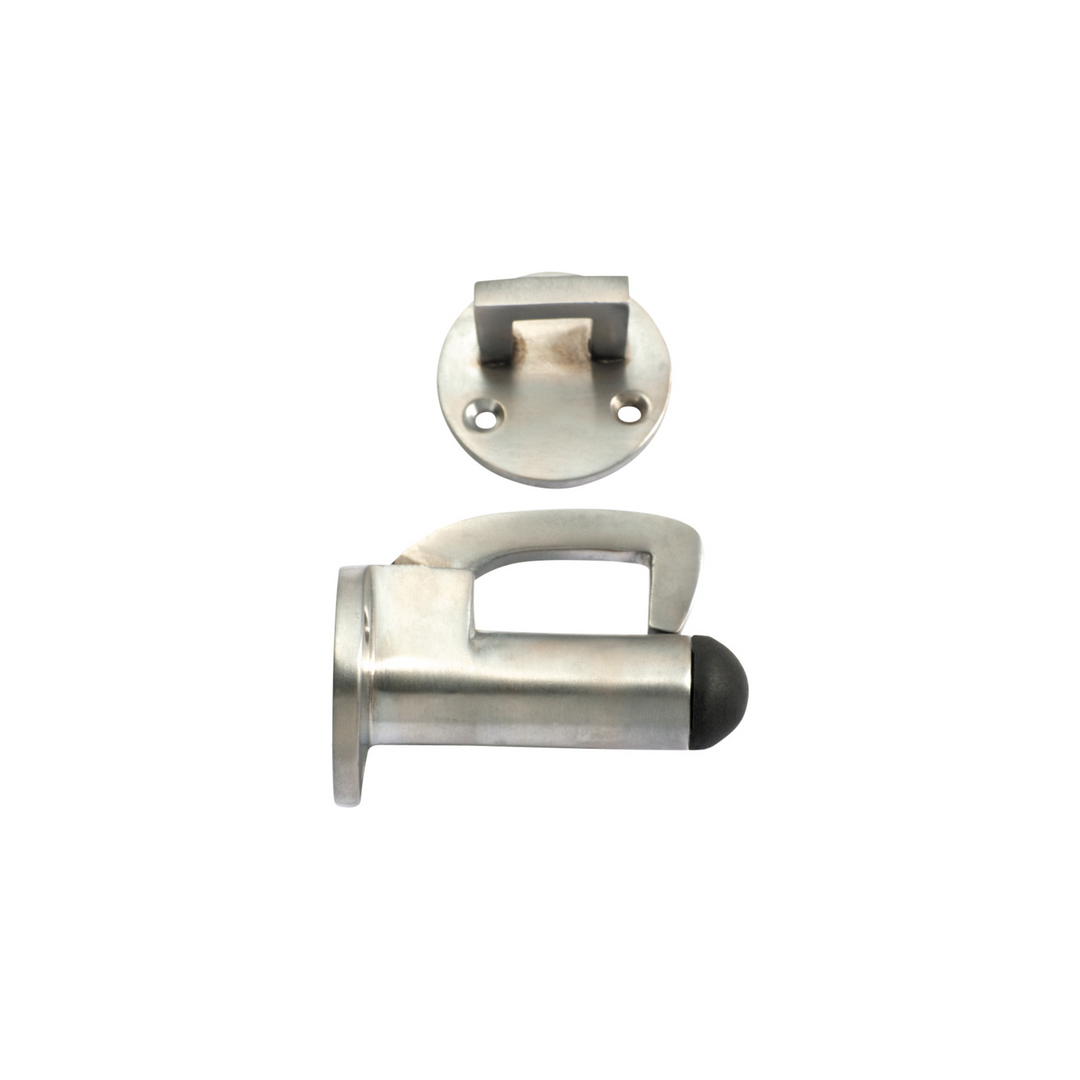 Door Stop - Hook Satin Chrome