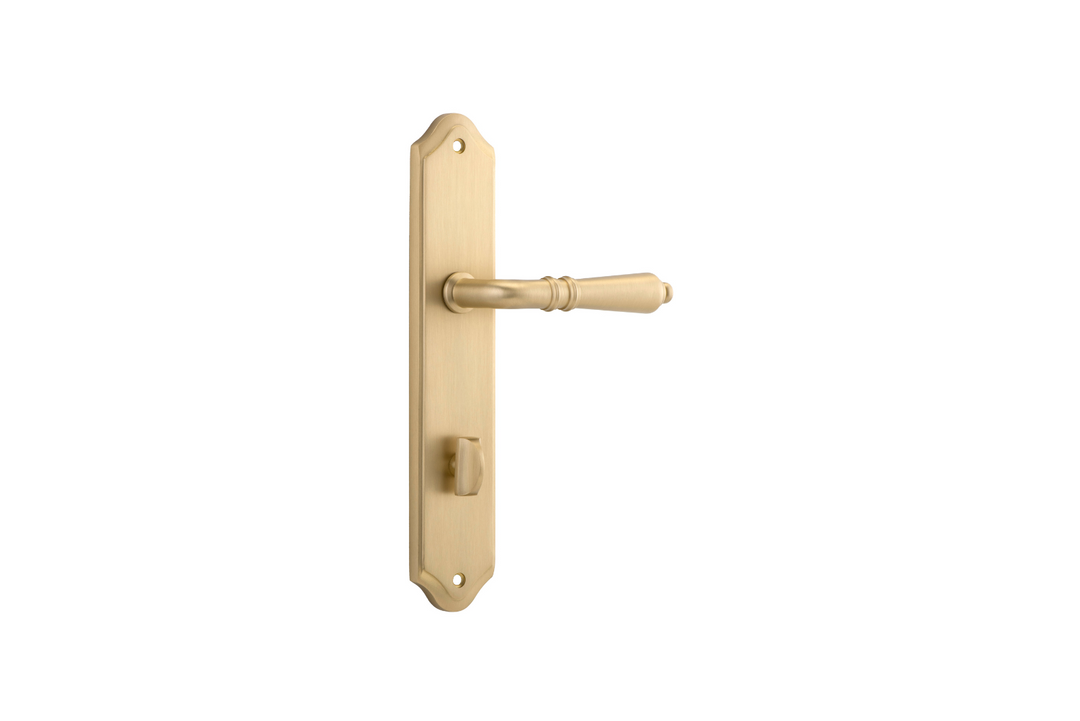Sarlat Lever Shouldered Brushed Brass
