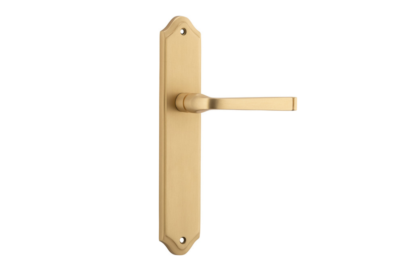 Iver | Annecy Lever Shouldered Brushed Brass – The Renovation Shop