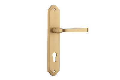 Annecy Lever Shouldered Brushed Brass