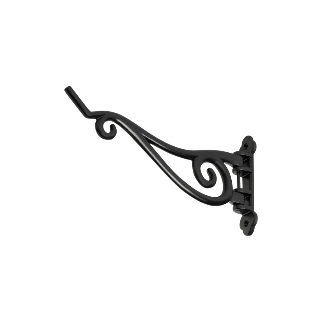 Planter Hook Cast Iron Matt Black