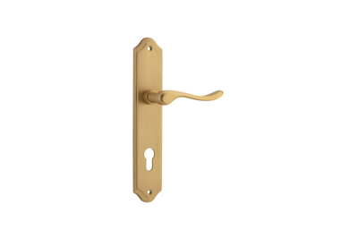 Stirling Lever Shouldered Brushed Brass