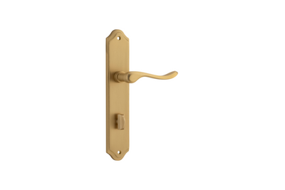 Stirling Lever Shouldered Brushed Brass