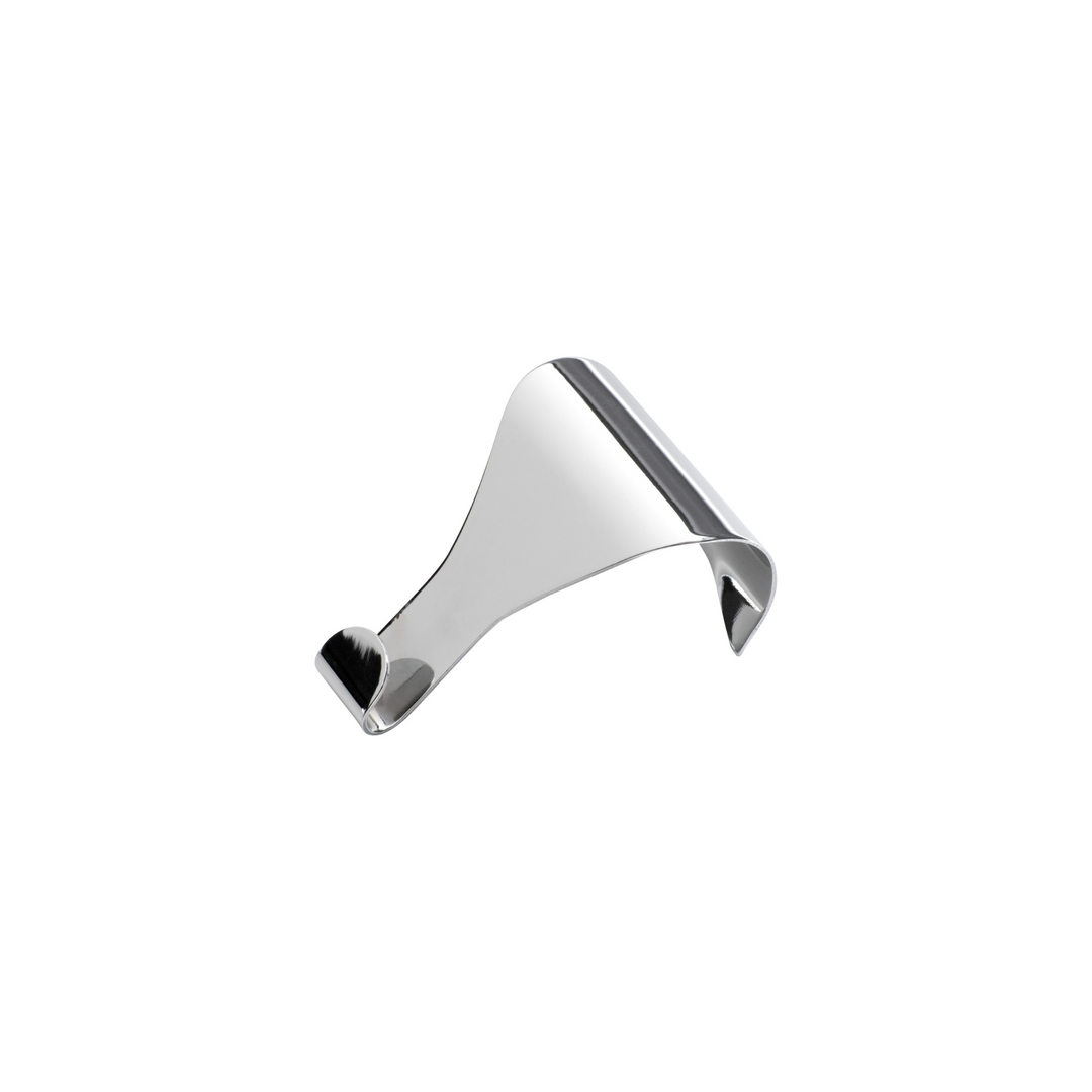 Picture Rail Hook Plain Polished Chrome
