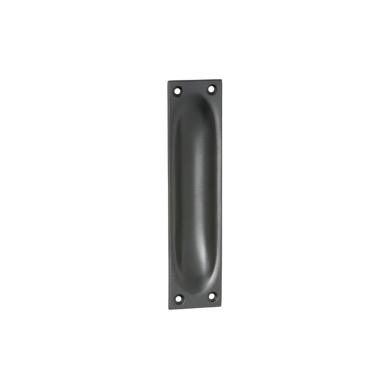 Classic Flush Pull Large Matt Black