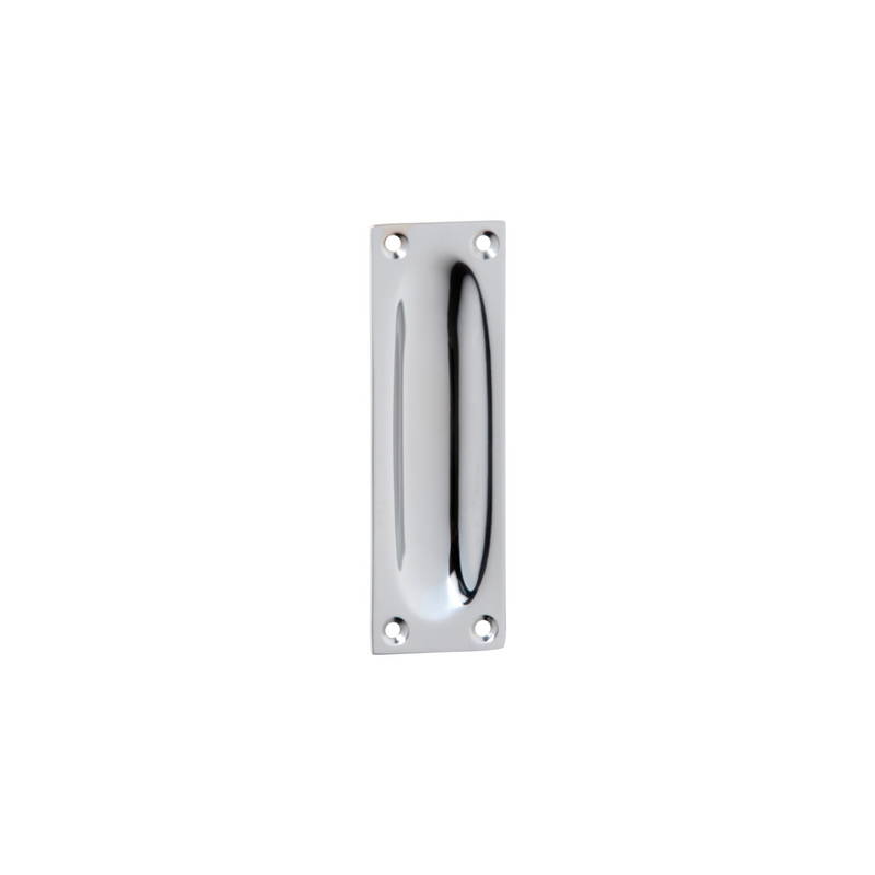 Classic Flush Pull Small Polished Chrome