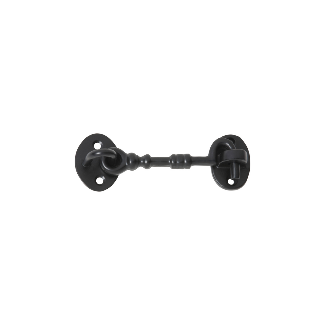 Cabin Hook - Iron Matt Black 100mm