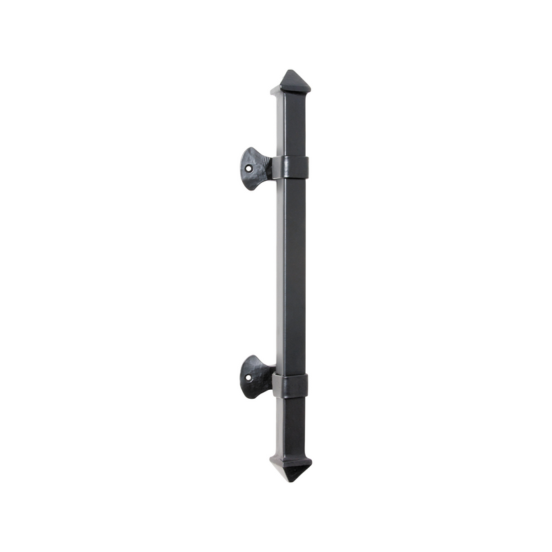 Iron Pull Handle Matt Black 450mm