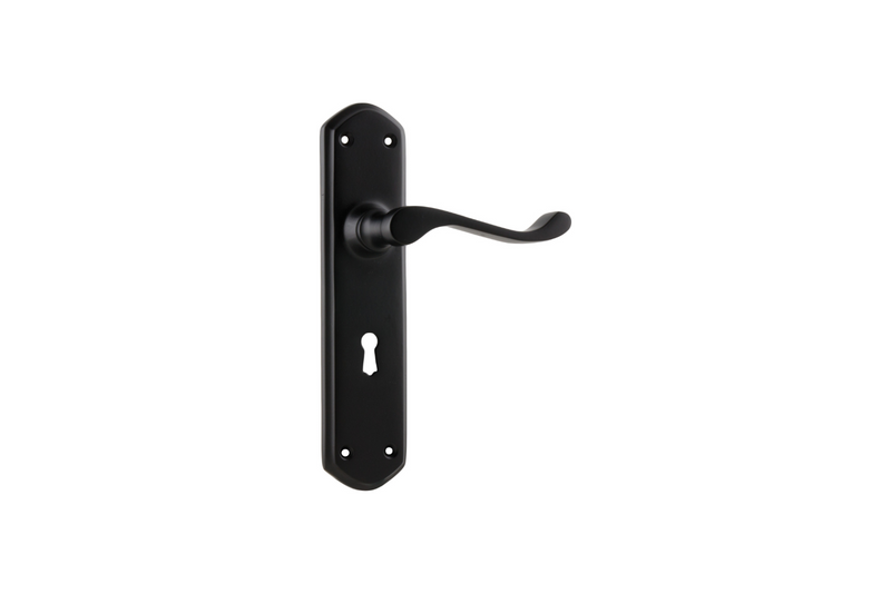 Windsor Lever Matt Black