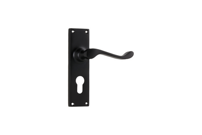 Victorian Lever Matt Black