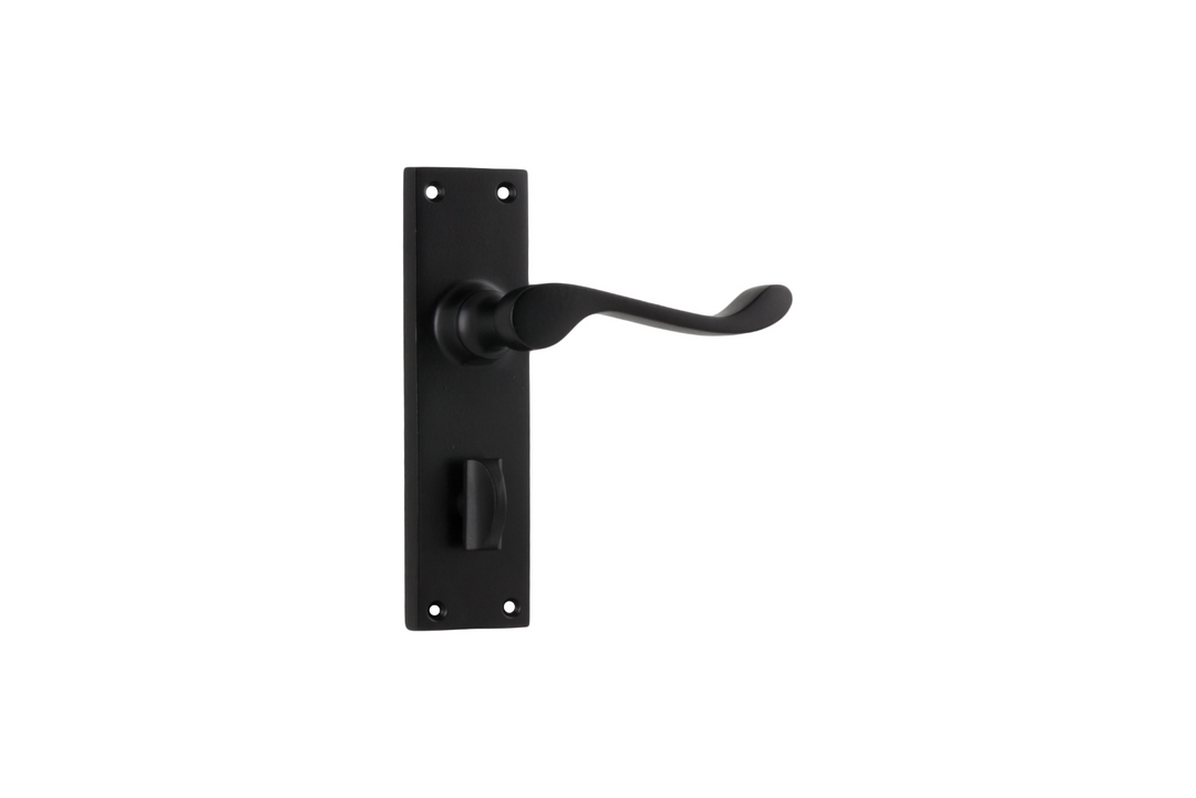 Victorian Lever Matt Black