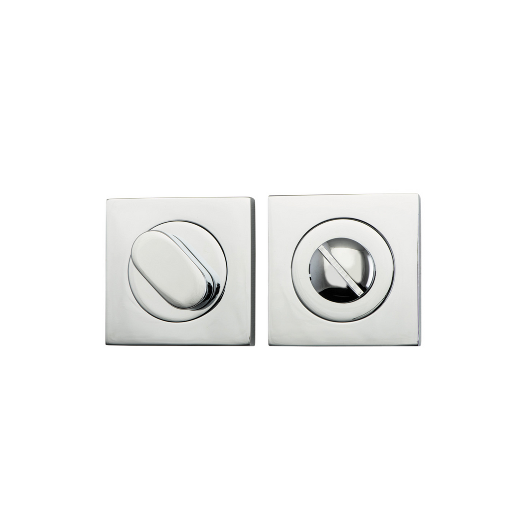 Privacy Turn Square Polished Chrome