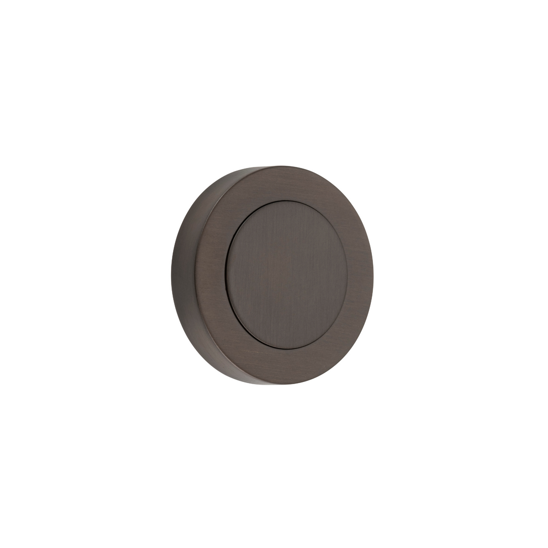 Blank Rose Round Signature Brass