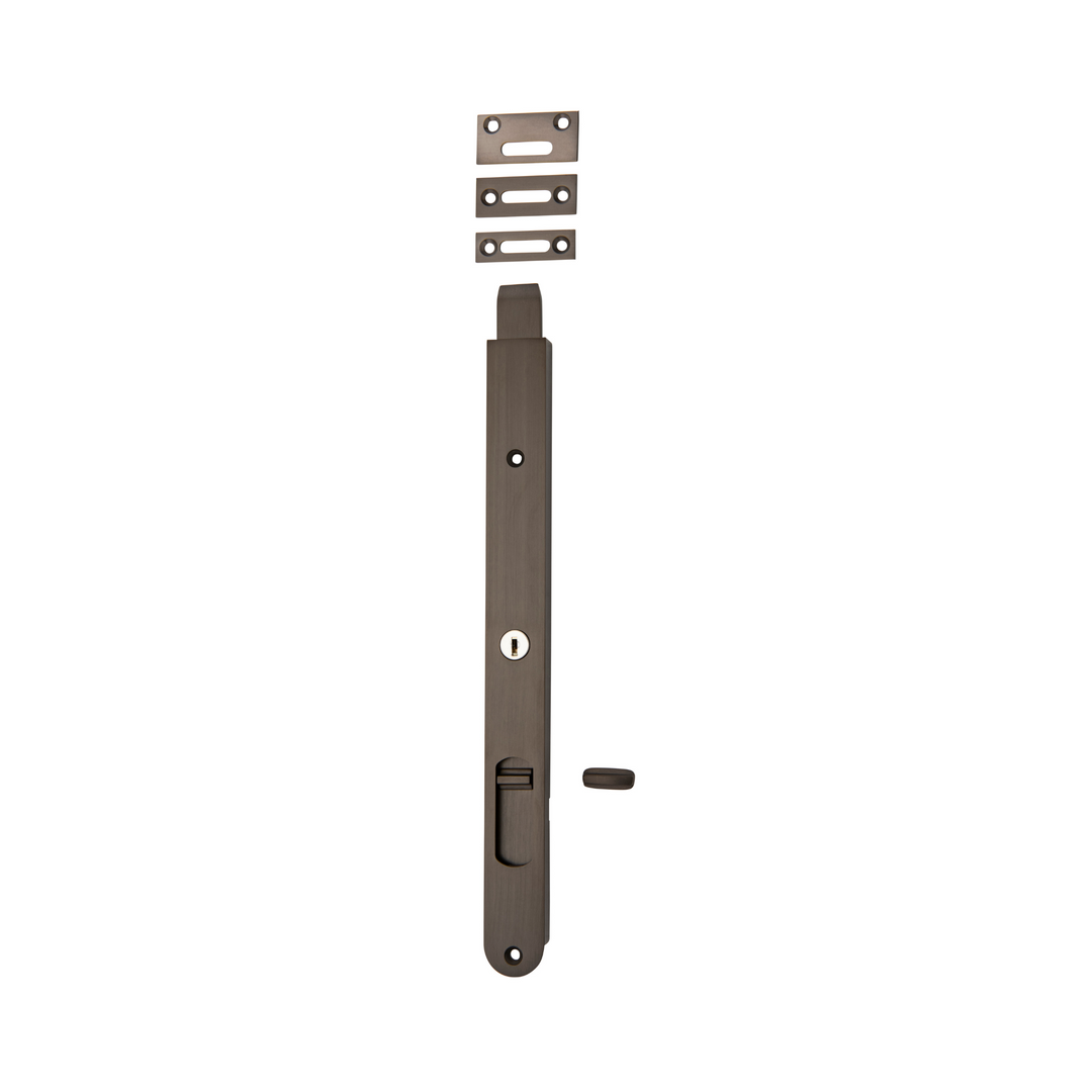 Flush Bolt - Locking Signature Brass 300mm