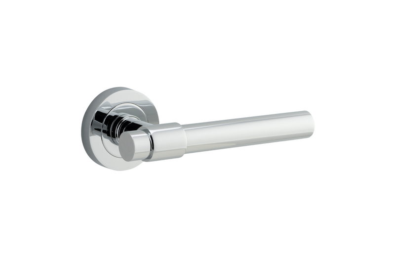 Helsinki Lever on Rose Polished Chrome