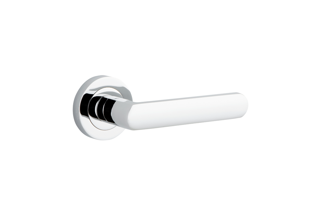 Osaka Lever on Rose Polished Chrome
