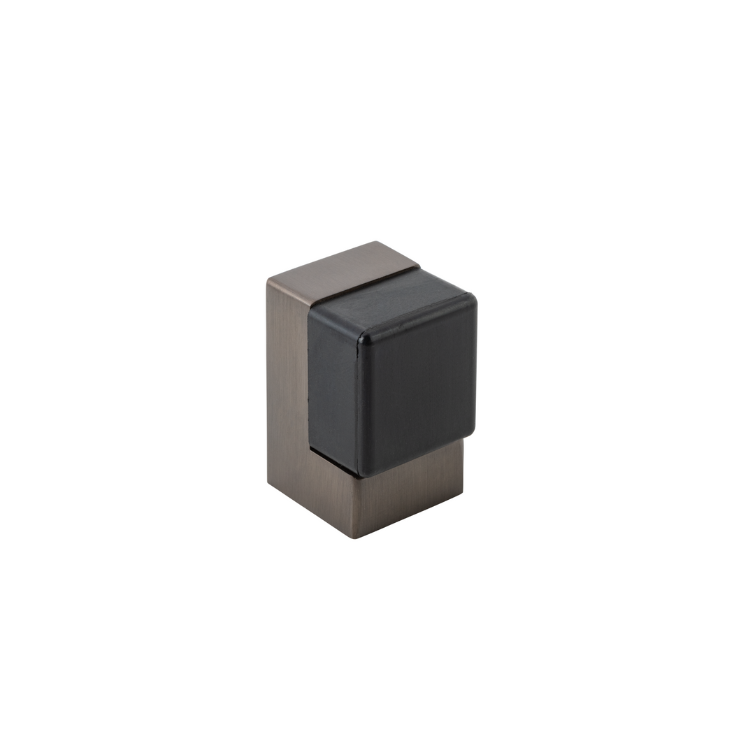 Door Stop -  Square Signature Brass