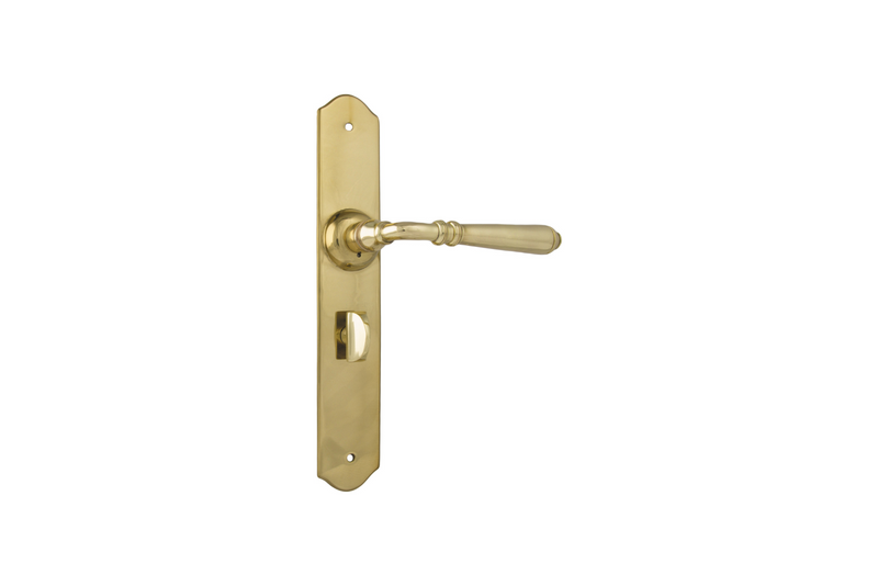 Reims Lever Unlacquered Polished Brass