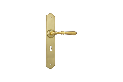 Reims Lever Unlacquered Polished Brass