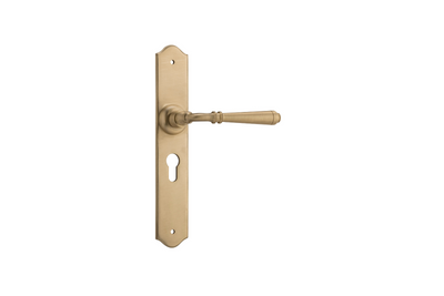 Reims Lever Unlacquered Satin Brass